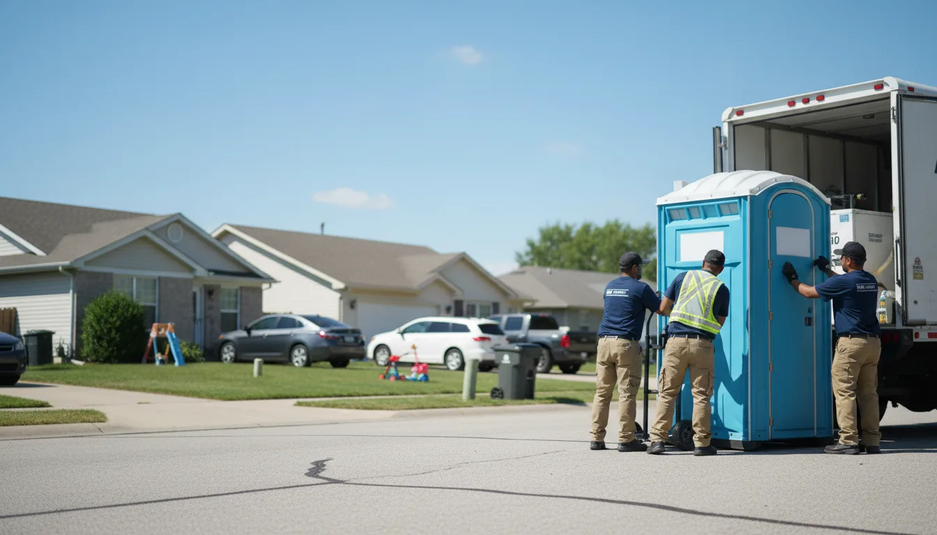 Standard Porta Potty Rentals in Willow Springs, IL near me